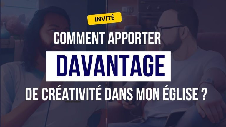 À tous ceux qui aiment leur église et la créativité… ce message est pour vous