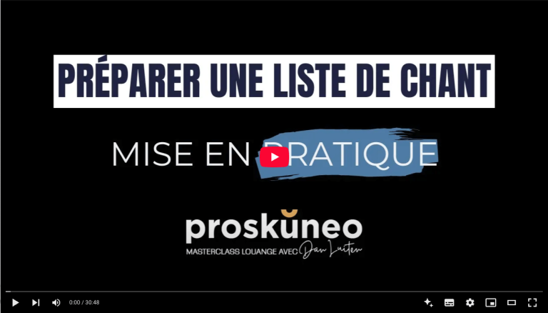 On prépare une liste ensemble ?