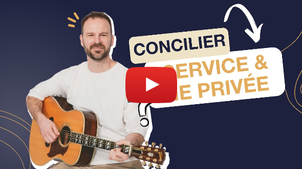 Comment concilier service et vie privée ?