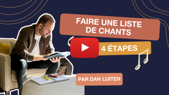 Une liste de chants cohérente : ça veut dire quoi ?