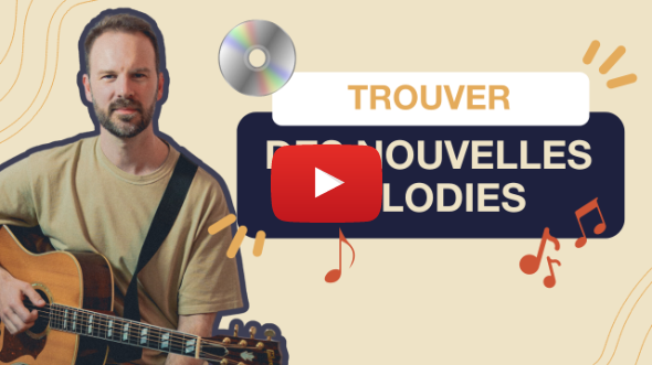 Voici comment je fais pour trouver des nouvelles mélodies